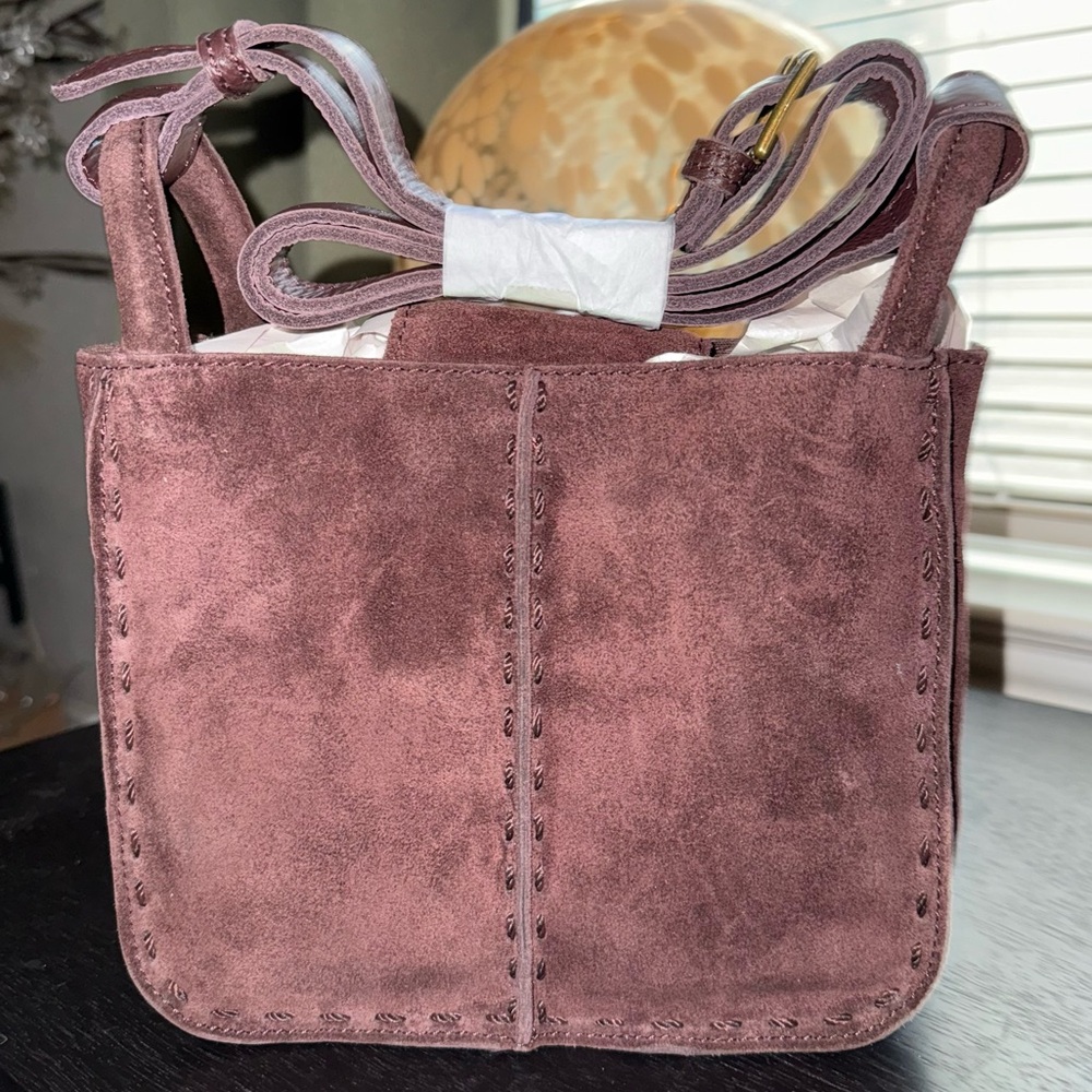 The Sak Los Feliz suede mini crossbody